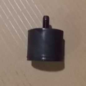 Rubber vibration damping pad, 42, φ10, A75-1