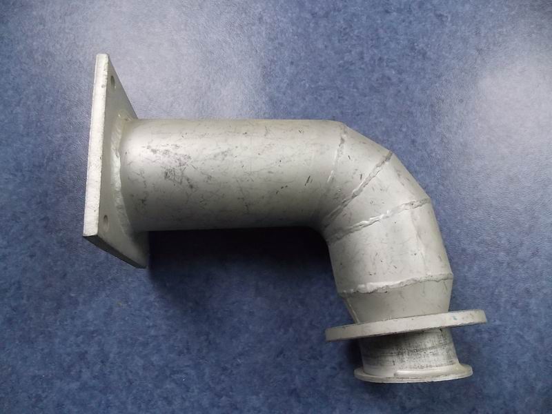 D Изгиб выхлопной трубы