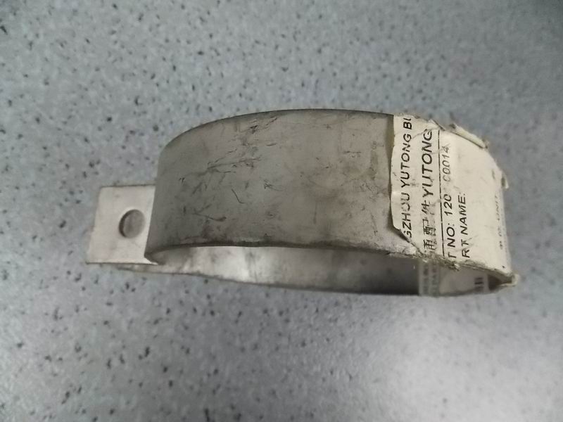 Cooling fixing pipe clamp, round, Φ108, for inlet and exhaust-1