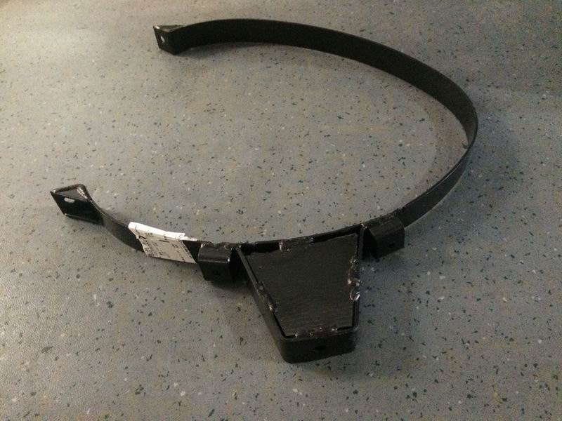 Silencer fixing clamp, ellipse 420*260, H229-1