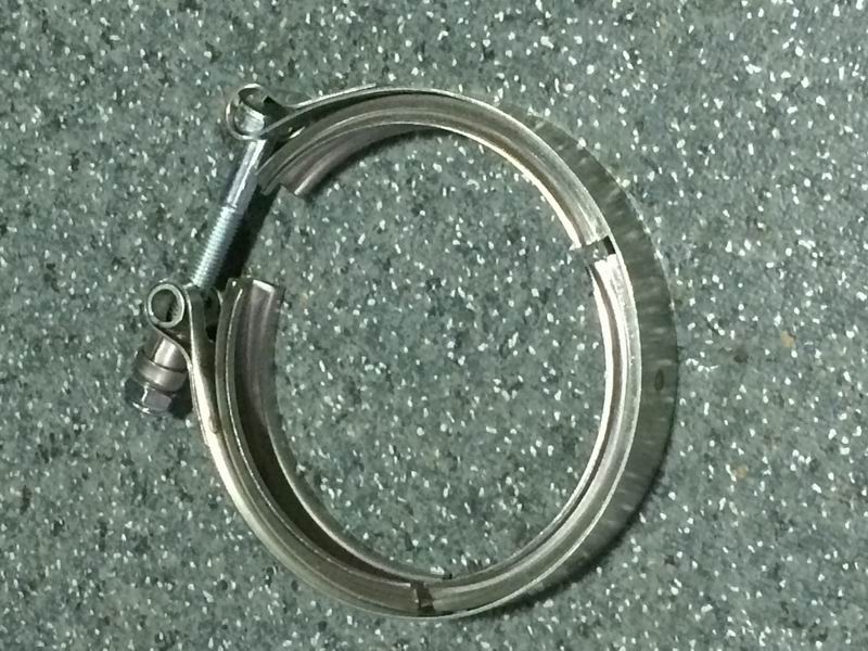 Intake and exhaust fixed pipe clamp (circular, Φ115)
