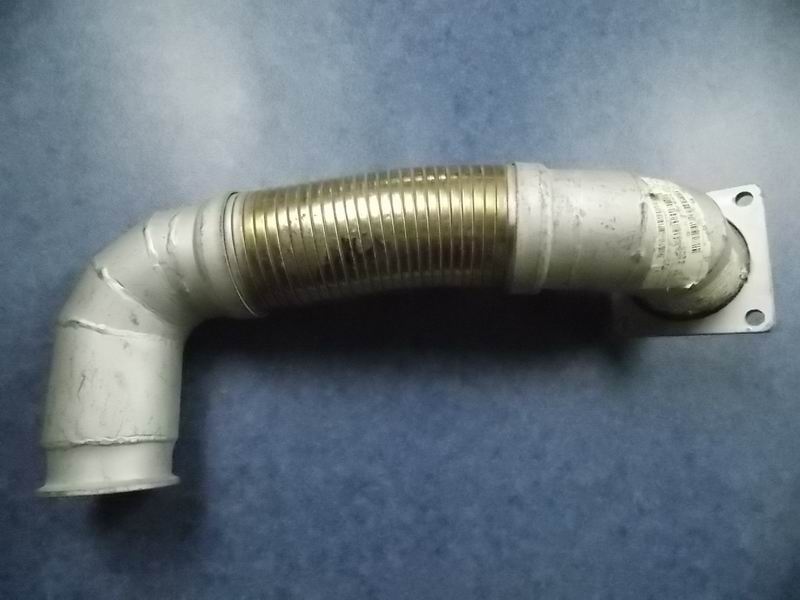 D Silencer air intake bend pipe assembly