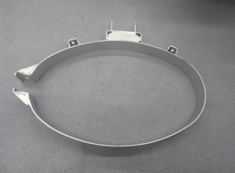 Silencer fixing clamp, 502*302, H200