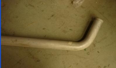 Silencer air intake pipe assembly