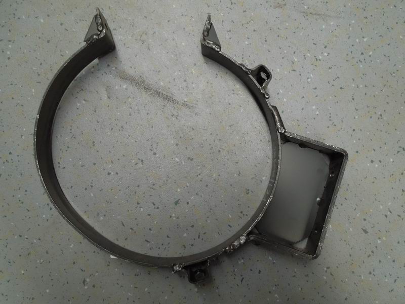 Зажим для крепления глушителя, Φ 284 , Ч 224