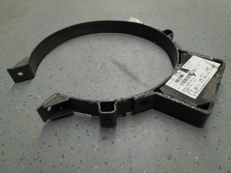 Silencer fixing clamp, Φ284, H224-1