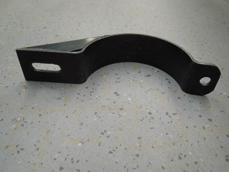 Кронштейн приемной трубы арочный, 4,0, с усиленными ребрами-1