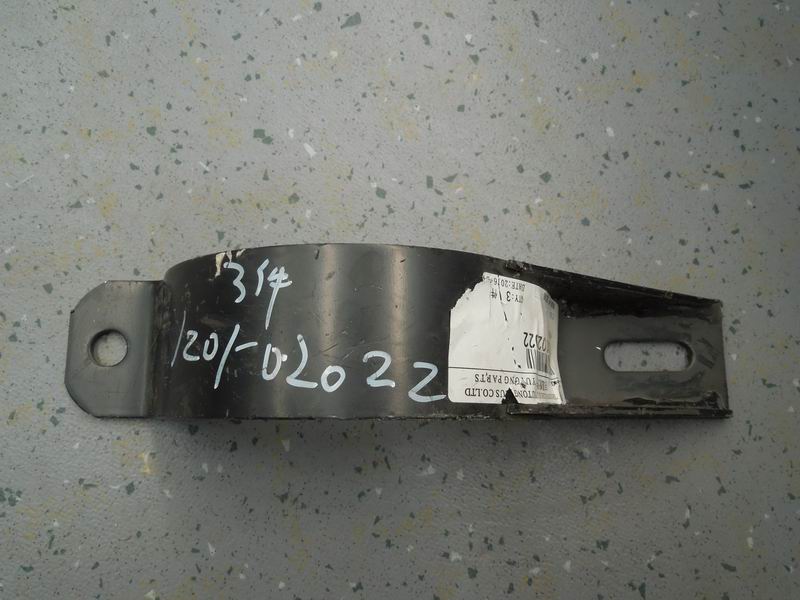 Кронштейн приемной трубы арочный, 4,0, с усиленными ребрами-2