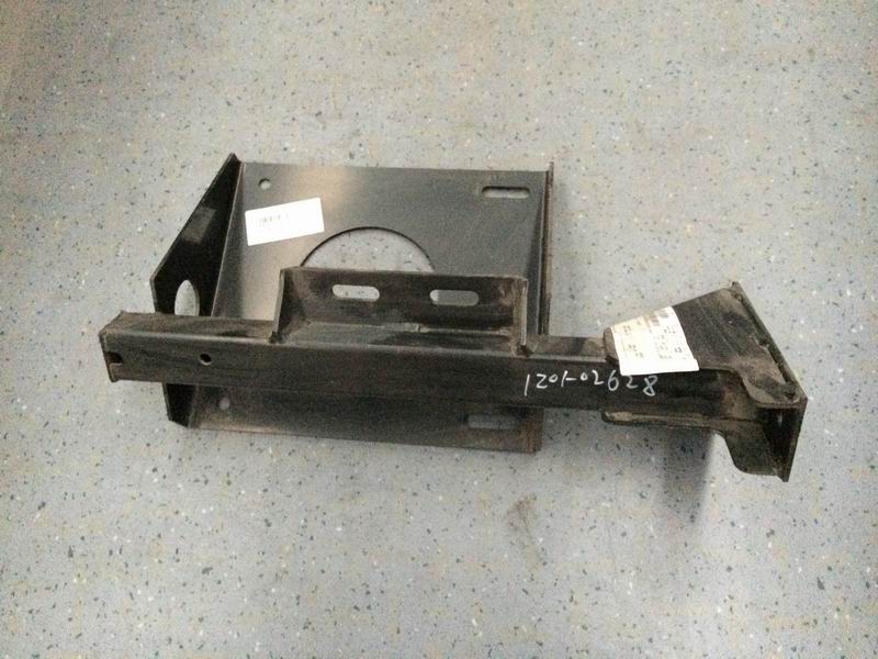 Silencer fixing bracket, special type, Q235-B, 3*Φ12.5,88