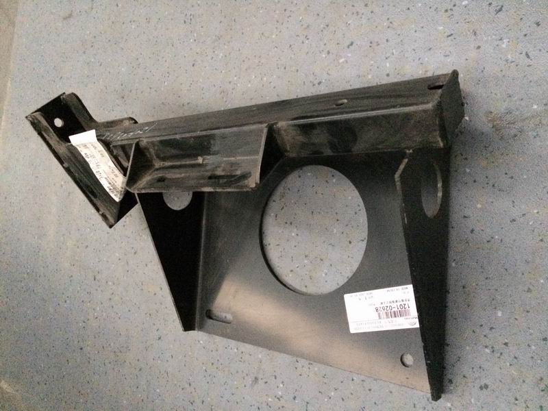 Silencer fixing bracket, special type, Q235-B, 3*Φ12.5,88-1