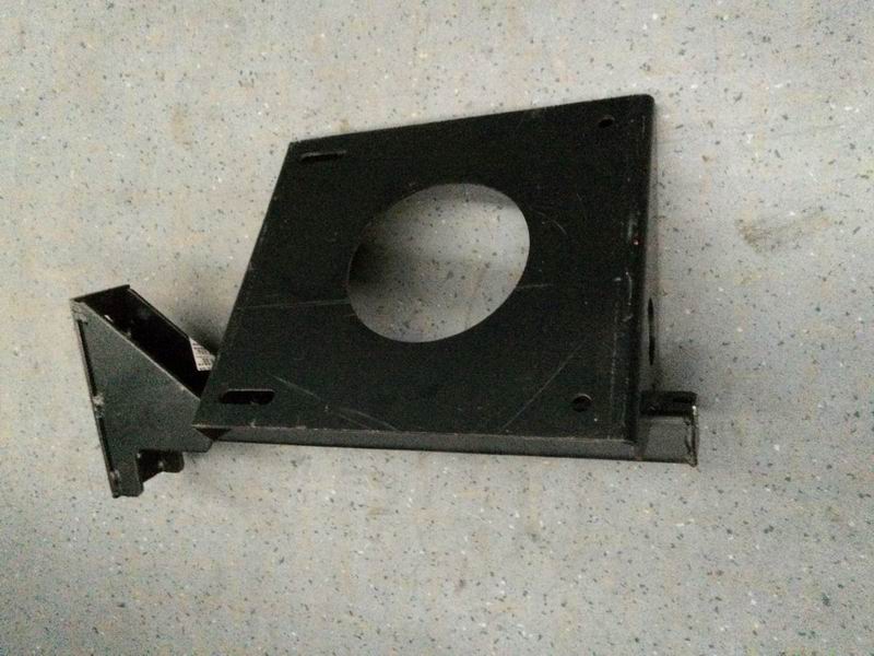 Silencer fixing bracket, special type, Q235-B, 3*Φ12.5,88-2