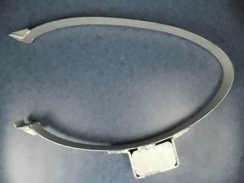 Silencer fixing clamp (ellipse 502*302, H230)-1