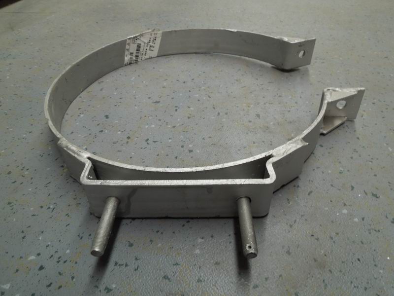 Silencer fixing clamp, Φ284, H158