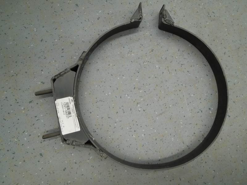 Three-way catalyst fixing clamp, Φ349, H220