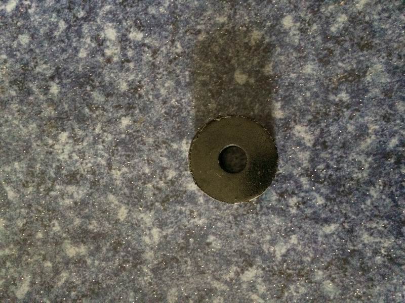 Rubber vibration damping pad, 15, φ12.5, A45