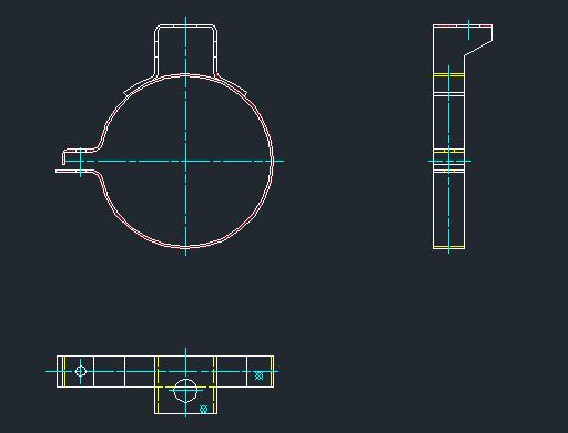 Silencer fixing clamp, Φ220, 175