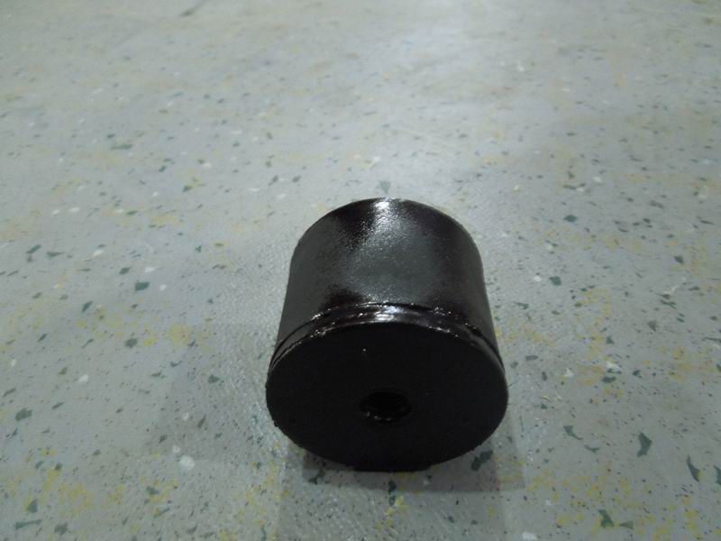 Rubber vibration damping pad, 42, φ10, 65