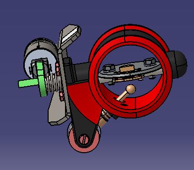 Exhaust brake valve, front-mounted vehicle series model-2