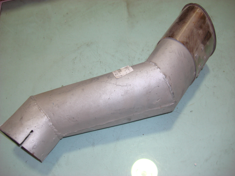 D Выхлопная труба в сборе