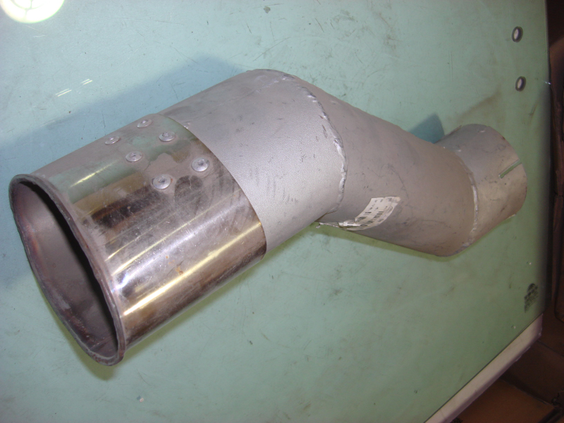 D Выхлопная труба в сборе-1