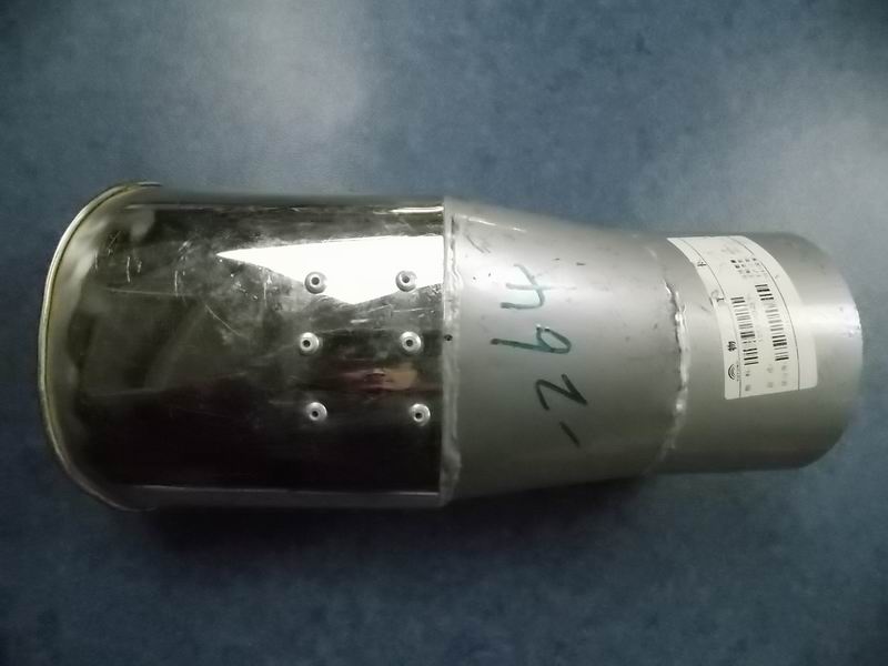 D Exhaust exhaust pipe