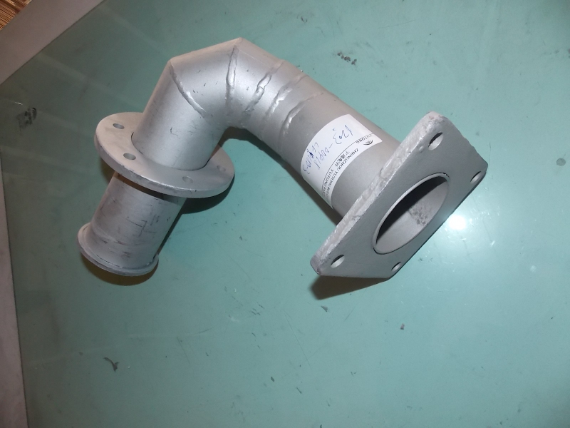D Exhaust bend pipe