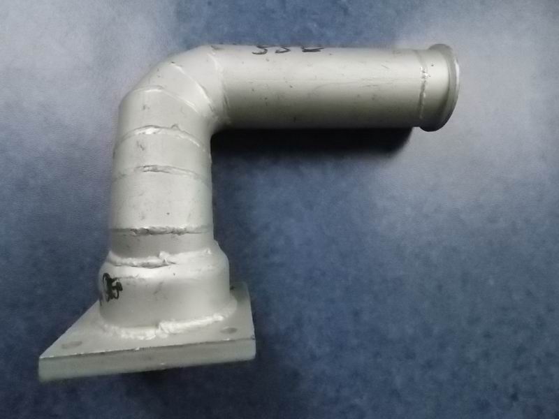 D Exhaust bend pipe (YC6J220-30)