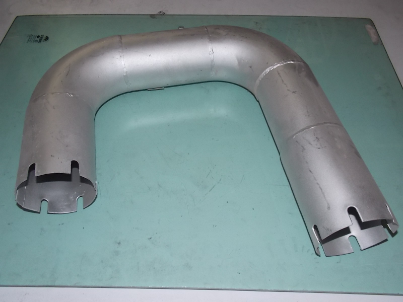 D Silencer air intake pipe (two)