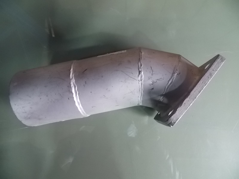 Exhaust bend pipe
