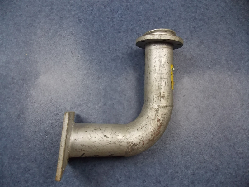 D Exhaust bend pipe