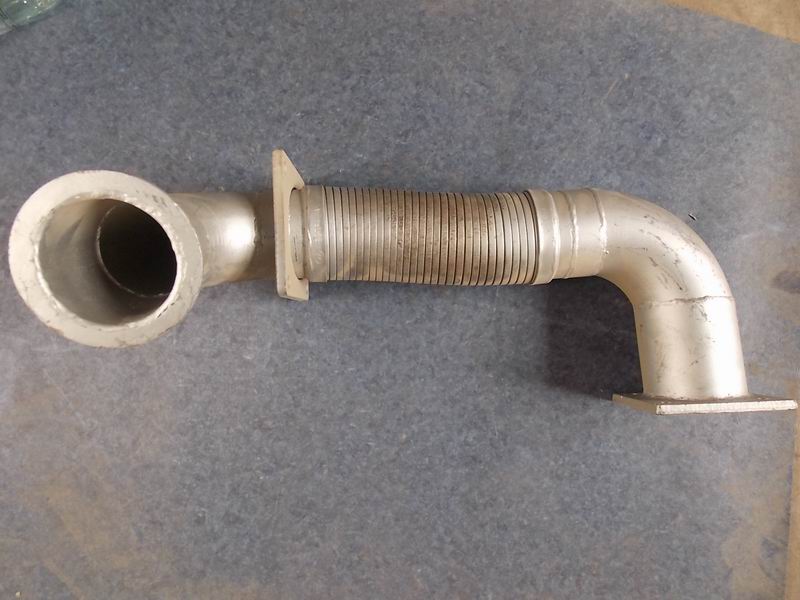 Гофрированная труба выхлопная, φ 90 , Л= 494