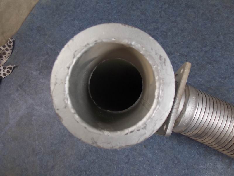 Exhaust corrugated pipe, φ90, L=494-1