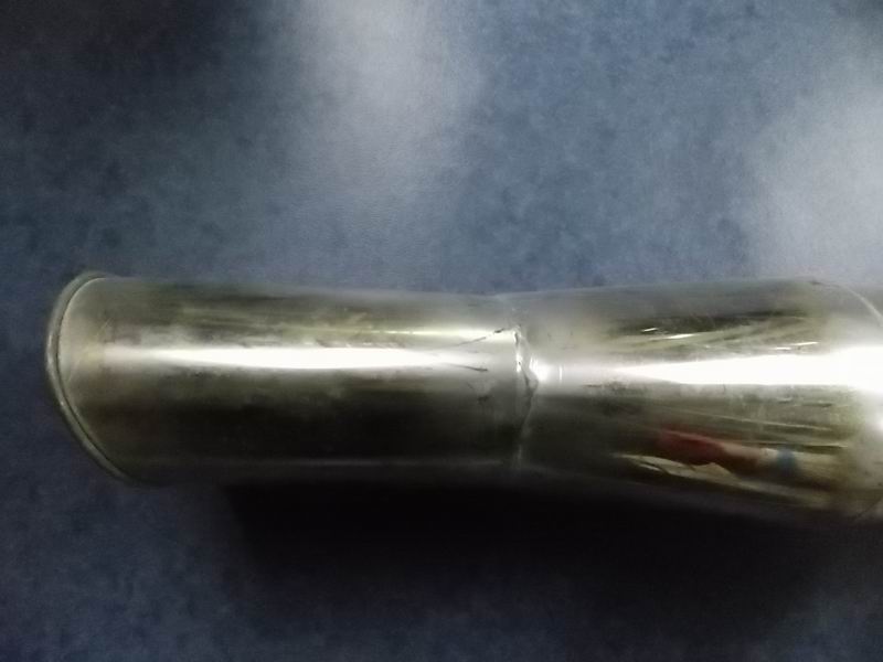 Exhaust tailpipe (Φ116, L=760mm)-1