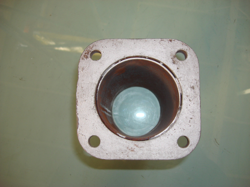 Задняя часть впускной трубы глушителя-2