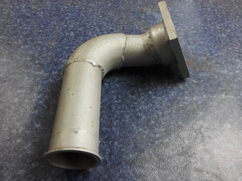 Exhaust bending pipe (working equipment has been made)