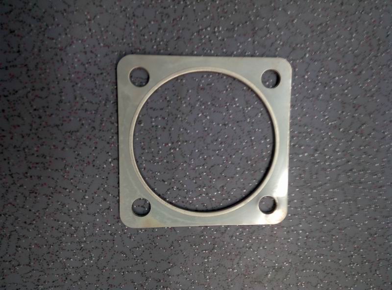 Прокладка выпускного коллектора, квадратная, 87 * 87