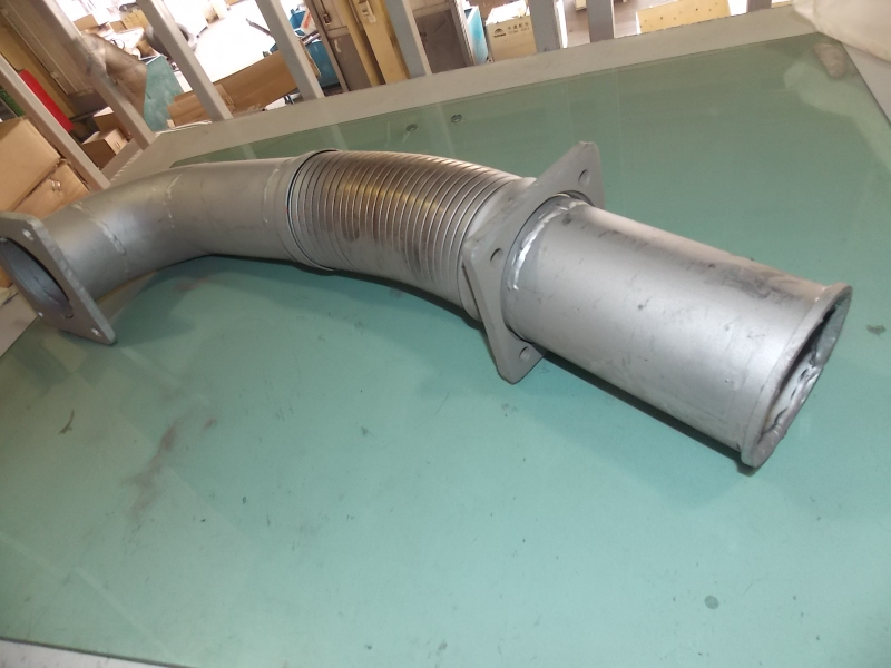 D Exhaust corrugated pipe