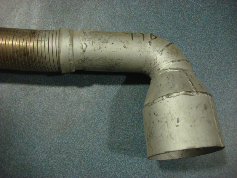 Silencer air intake pipe assembly