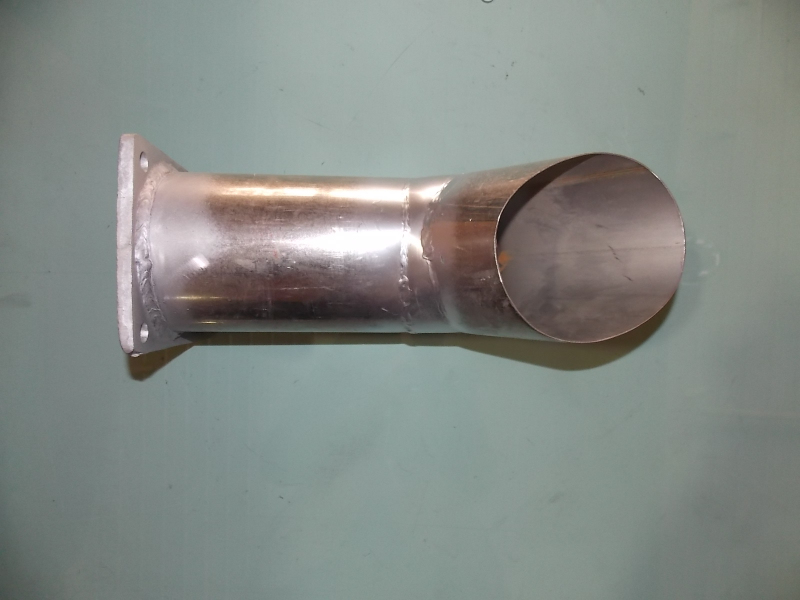 D Exhaust exhaust pipe