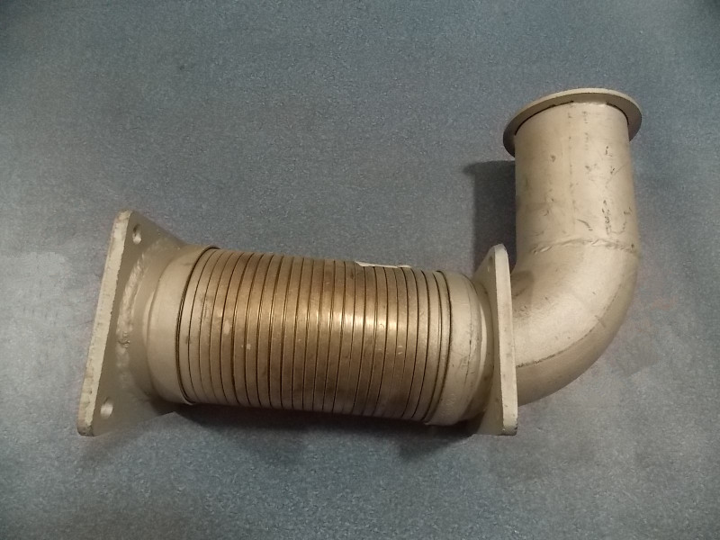 D Exhaust corrugated pipe