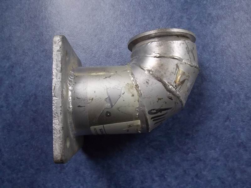 D Exhaust elbow
