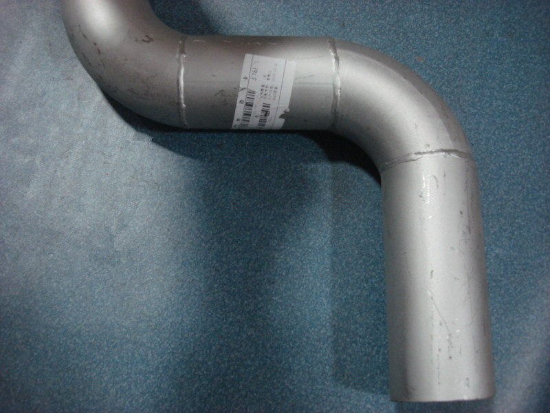 Гофрированная труба выхлопная (фланец 85 * 85 , Л= 550mm )