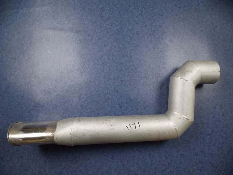 D Exhaust exhaust pipe