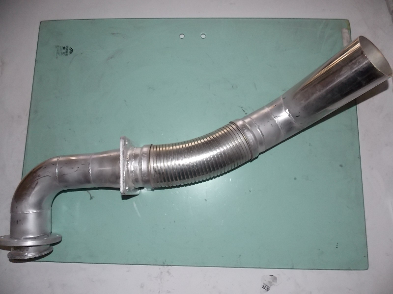 D Exhaust transition tube