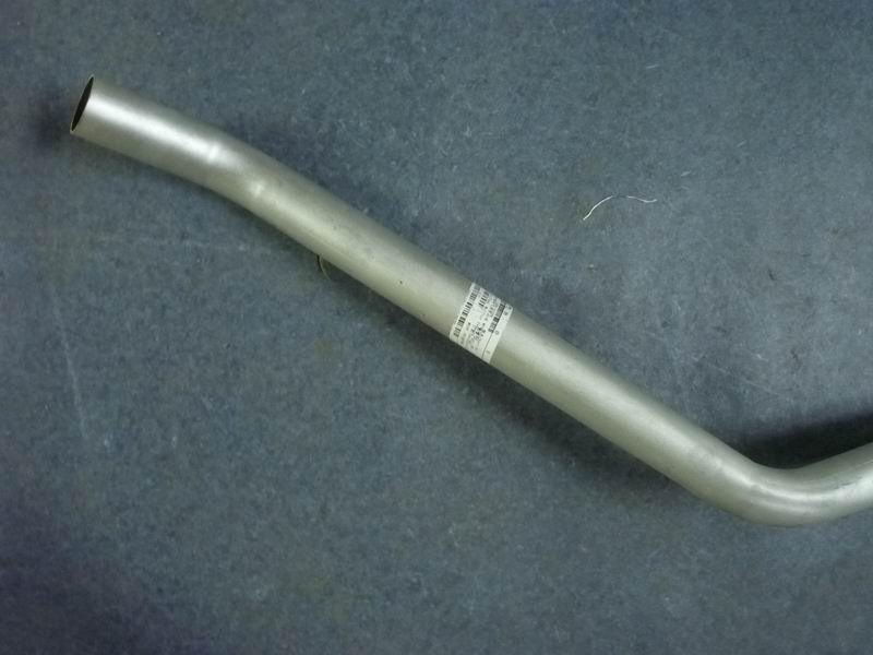 Muffler exhaust tailpipe assembly