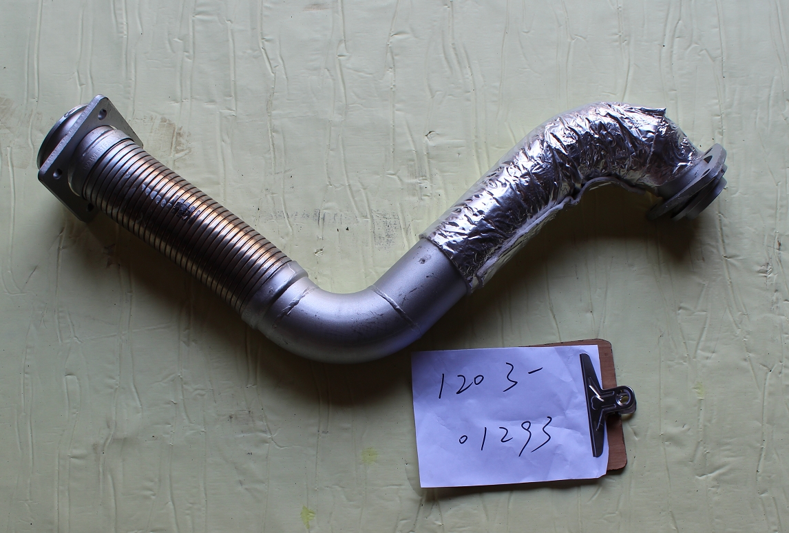 Exhaust bending pipe (working equipment has been made)