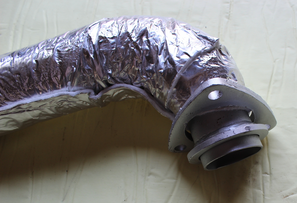 Exhaust bending pipe (working equipment has been made)-1