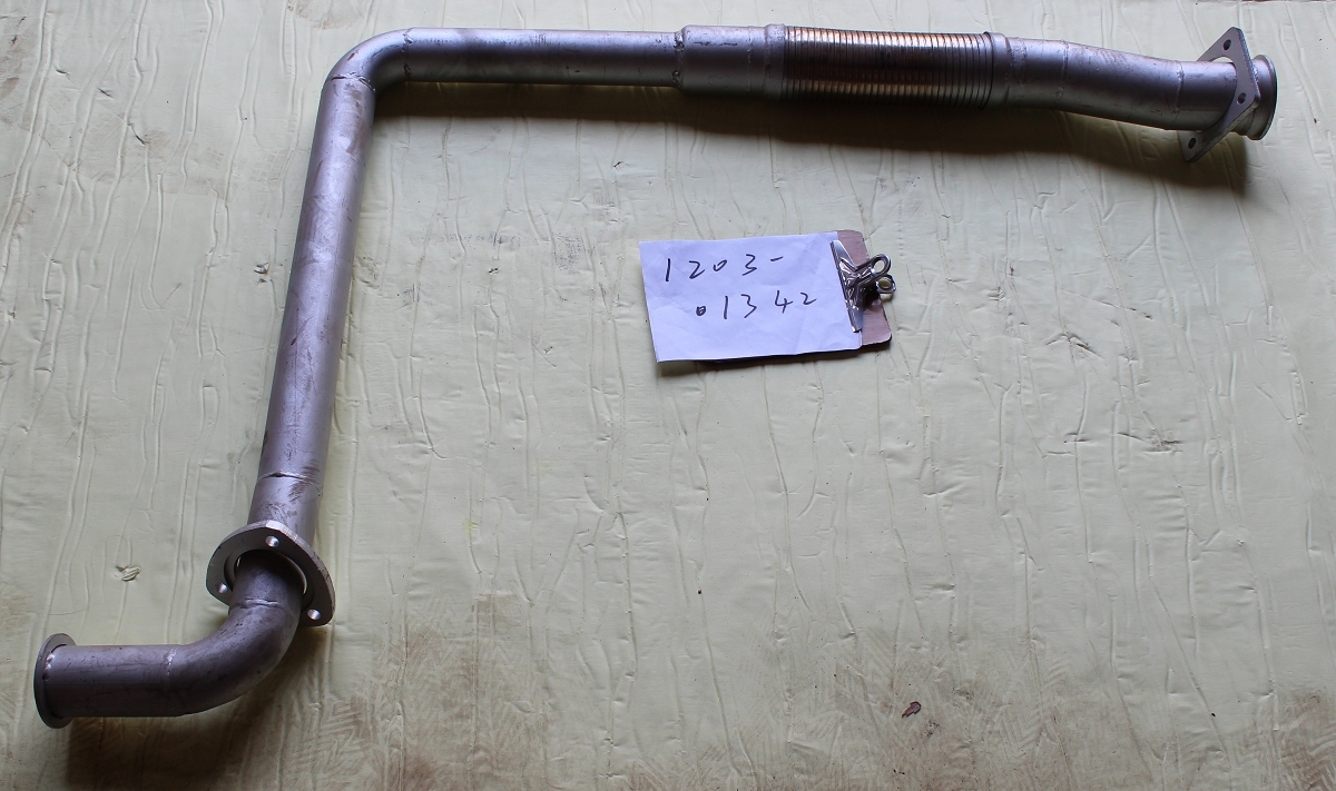 Exhaust bending pipe (working equipment has been made)