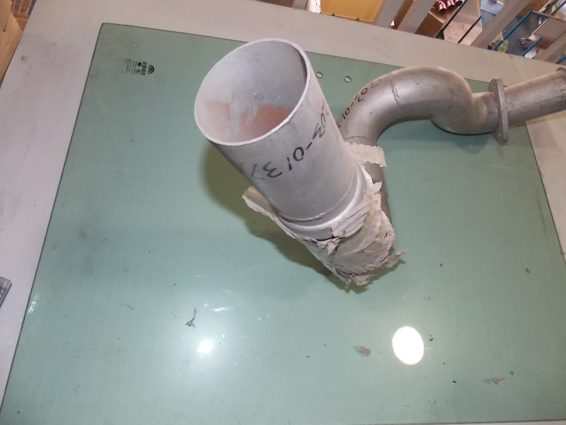 Exhaust bend pipe-2