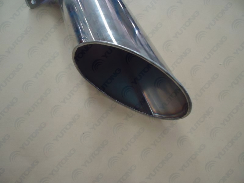 Exhaust tailpipe (flange 105*105, Φ109, L=428mm)-2
